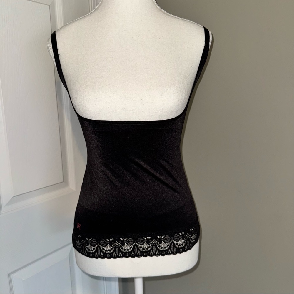 Ruby Ribbon Lace Torsette Open Bust  SL3020 Black Size Medium Feminine‎